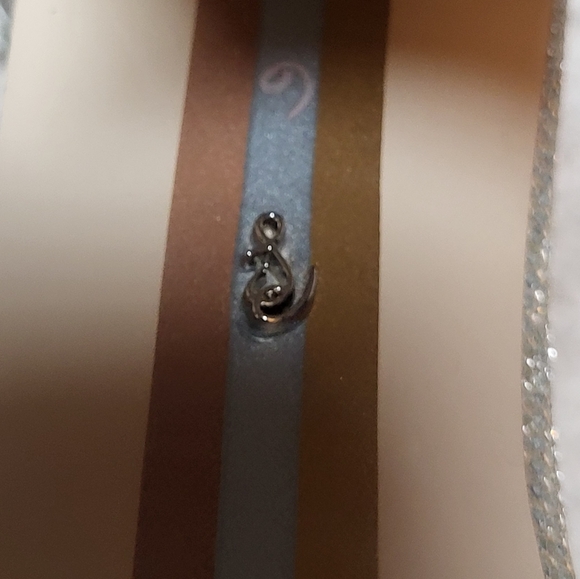 Sam Edelman 'Yaro' Block Heels In Light Gold Mesh - Size 6M - Picture 10 of 13